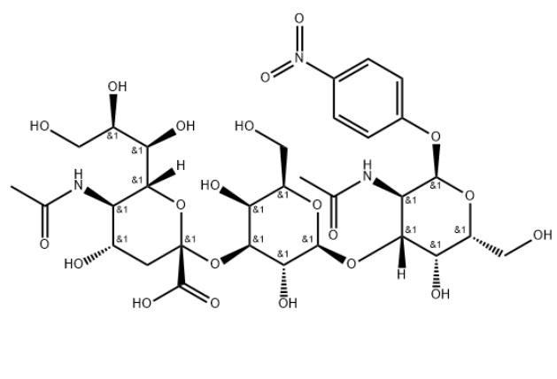 103782-24-7 , 4-Nitrophenyl O-(N-acetyl-a-neuraminosyl)-(2→3)-O-b-D-galactopyranosyl-(1→3)-2-acetamido-2-deoxy-a-D-galactopyranoside