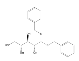 64780-55-8 ,D-核糖缩二苯硫酚, D-Ribose dibenzyl dithioacetal, CAS:64780-55-8