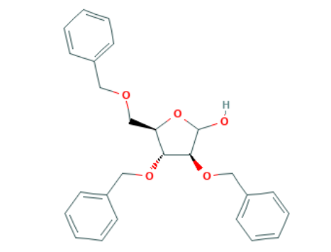 37776-25-3 , 三苄基-D-呋喃阿拉伯糖, Tri-O-benzyl-D-arabinofuranose, CAS:37776-25-3