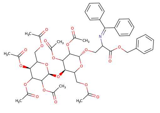 337903-59-0 , N-Diphenylmethylene-O-(2,3,6,2',3',4',6'-hepta-O-acetyl-b-D-lactosyl)-L-serine, benzyl ester