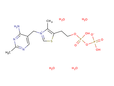 68684-55-9, Thiamine Diphosphoric Acid Ester Ttetrahydrate, CAS: 68684-55-9 