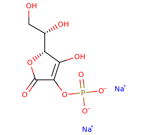 66170-10-3, 维生素C磷酸酯钠, L-抗坏血酸-2-磷酸三钠盐, Sodium L-ascorbyl-2-phosphate, CAS:66170-10-3