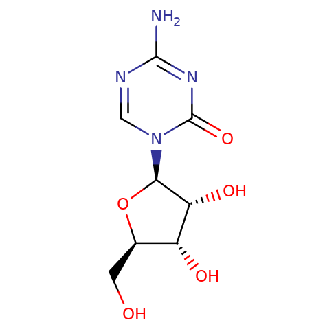 320-67-2, 阿扎胞苷, Azacitidine,Vidaza, CAS:320-67-2