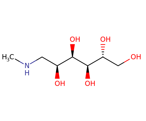 6284-40-8 , N-甲基-D-葡萄糖胺, N-methylglucamine, CAS: 6284-40-8
