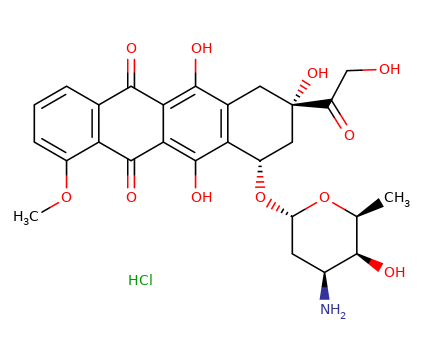 25316-40-9 , Doxorubicin HCl, 盐酸多柔比星, CAS:25316-40-9