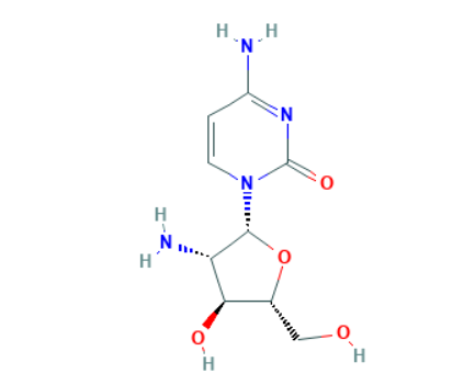67013-99-4 , Cytaramin, 2-氨基-D-阿糖胞苷, CAS:67013-99-4