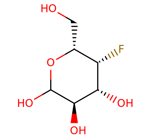 40010-20-6, 4-Deoxy-4-fluoro-D-galactose, FUDG, Cas:40010-20-6