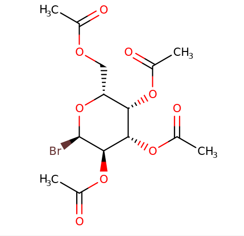 3068-32-4, 溴代半乳糖四乙酸酯, Acetobromo-α-D-galactose, CAS: 3068-32-4
