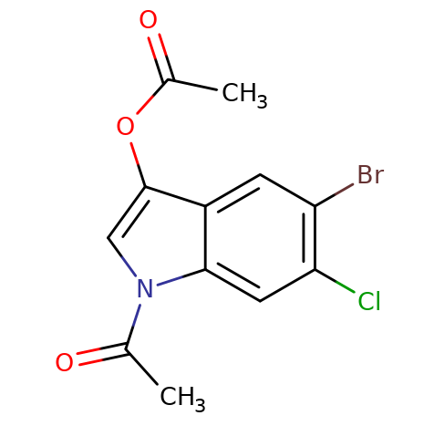 108847-96-7, 1-乙酰基-5-溴-6-氯吲哚-3-乙酸酯, CAS:108847-96-7