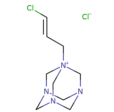 4080-31-3 , 1-(3-氯烯丙基),5,7-三氮杂-1-氮鎓金刚烷氯化物, CAS:4080-31-3