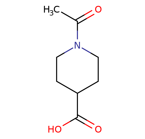 25503-90-6, 1-Acetyl-4-piperidinecarboxylic acid, CAS:25503-90-6