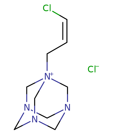 51229-78-8 , 1-(顺-3-氯烯丙基),5,7-三氮杂-1-氮鎓金刚烷氯化物, CAS:51229-78-8
