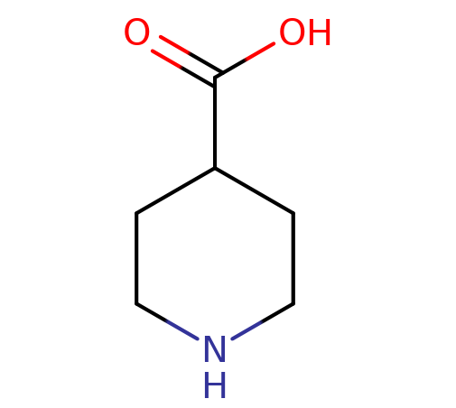 498-94-2 , 4-哌啶甲酸, 哌啶-4-甲酸, Isonipecotic acid, CAS:498-94-2
