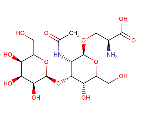 60280-57-1 , 2-Acetamido-2-deoxy-3-O-(b-D-galactopyranosyl)-a-D-galactopyranosyl-1-O-L-serine