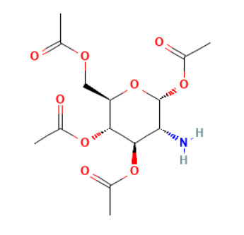 17460-45-6, 四-O-乙酰基-2-氨基-D-葡萄糖, 2-amino-1,3,4,6-tetra-O-acetyl-2-deoxy-β-D-glucopyranose, Cas:17460-45-6