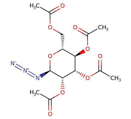 53784-29-5 ,2,3,4,6-四-O-乙酰-a-D-叠氮吡喃甘露 ,2,3,4,6-tetra-O-acetyl-alpha-D-mannopyranosyl azide, Cas:53784-29-5