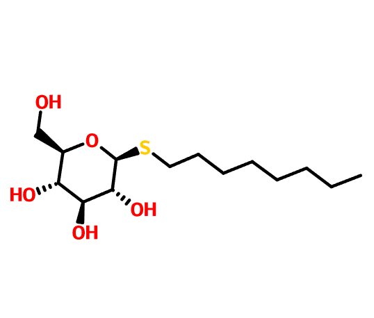 85618-21-9, 辛基-beta-D-硫代吡喃葡萄糖苷, Octyl-β-D-thioglucopyranoside, CAS:85618-21-9