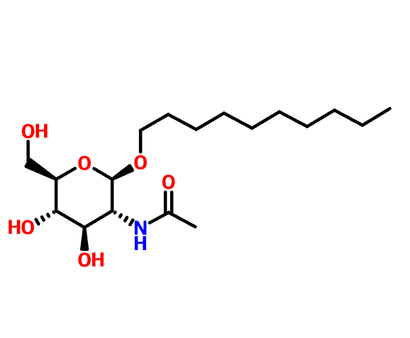 147025-05-6 ,癸基-2-乙酰氨基-2-脱氧-b-D-吡喃葡萄糖苷,Decyl 2-acetamido-2-deoxy-b-D-glucopyranoside