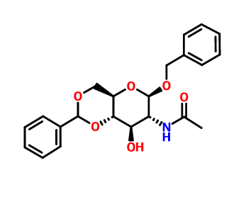 13343-61-8 ,苄基-2-乙酰氨基-2-脱氧-4,6-O-苯亚甲基-b-D-葡萄糖苷,Benzyl 2-acetamido-4,6-O-benzylidene-2-deoxy-beta-D-glucopyranoside, CAS:13343-61-8