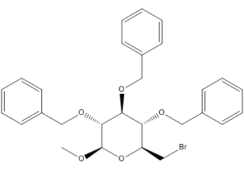 73111-12-3,  ​甲基-2,3,4-O-三苄基-6-脱氧-6-溴-b-D-吡喃葡萄糖苷, CAS:73111-12-3