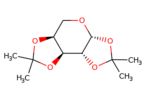 27820-98-0, 双丙酮-L-阿拉伯糖，di-O-isopropylidene-β-L- arabinopyranose, CAS:27820-98-0