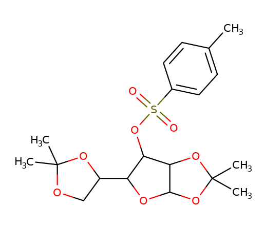 3253-75-6 , 1,2:5,6-Di-O-isopropylidene-3-O-tosyl-a-D-glucofuranose, CAS:3253-75-6