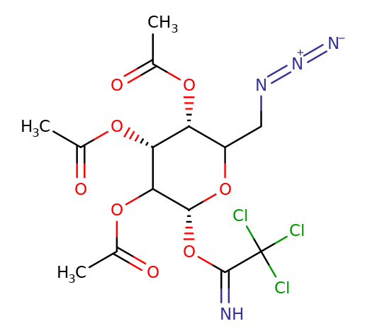 191668-79-8 , 三乙酰-6-叠氮-a-D-葡萄糖三氯乙酰亚胺酯 , CAS: 191668-79-8