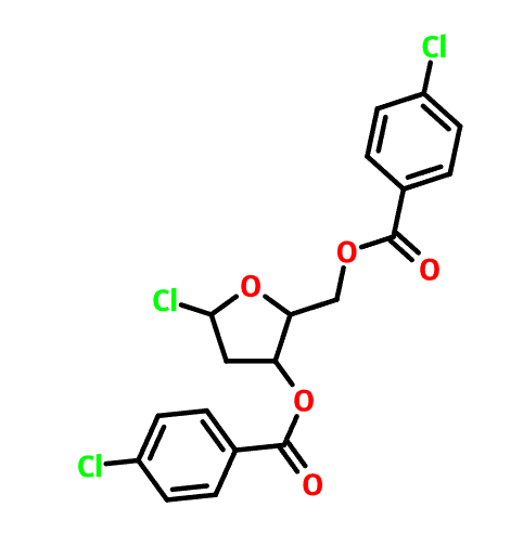 21740-23-8 , 1-氯-2-脱氧-3,5-二-O-对氯苯甲酰基-D-核糖 , CAS:21740-23-8