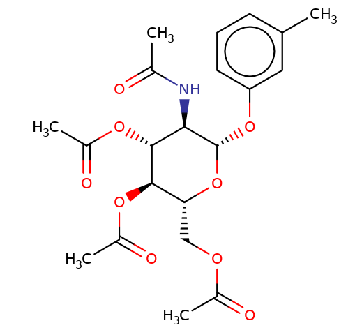 50729-96-9 , 间甲基苯基-2-乙酰氨基-3,4,6-O-三乙酰基-2-脱氧-beta-D-吡喃葡萄糖苷, CAS:50729-96-9